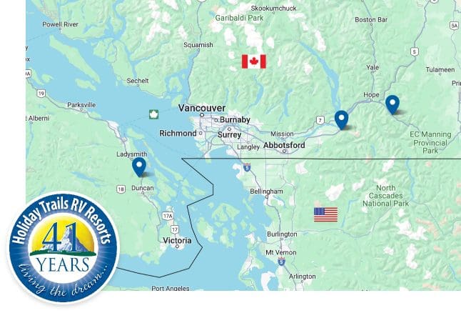Holiday Trails locations